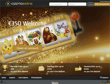 Tablet Screenshot of casinoextra2.com